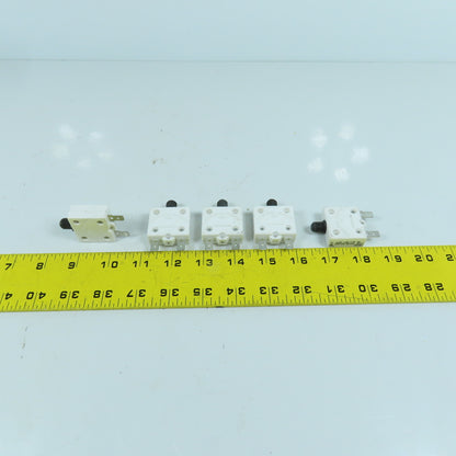 Mechanical Products 1680-230-050 Push To Reset Boat Breaker 5A 250V AC Lot Of 5