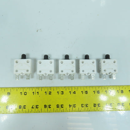 Mechanical Products 1680-230-050 Push To Reset Boat Breaker 5A 250V AC Lot Of 5