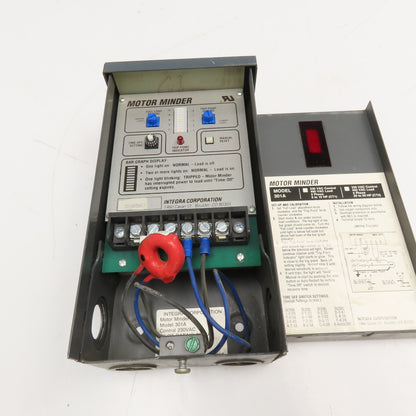 Integra Motor Minder 301A-CT1 230V Control 5-15Hp Motor 3Ph Monitor