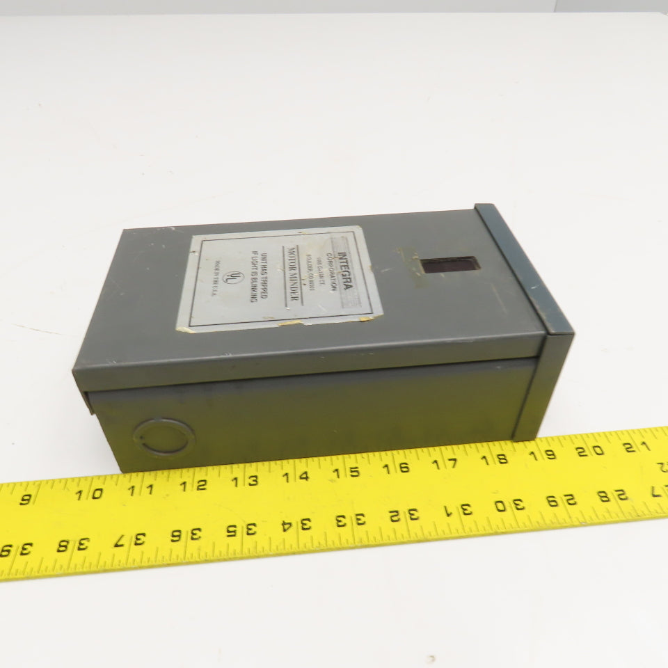 Integra Motor Minder 301A-CT1 230V Control 5-15Hp Motor 3Ph Monitor