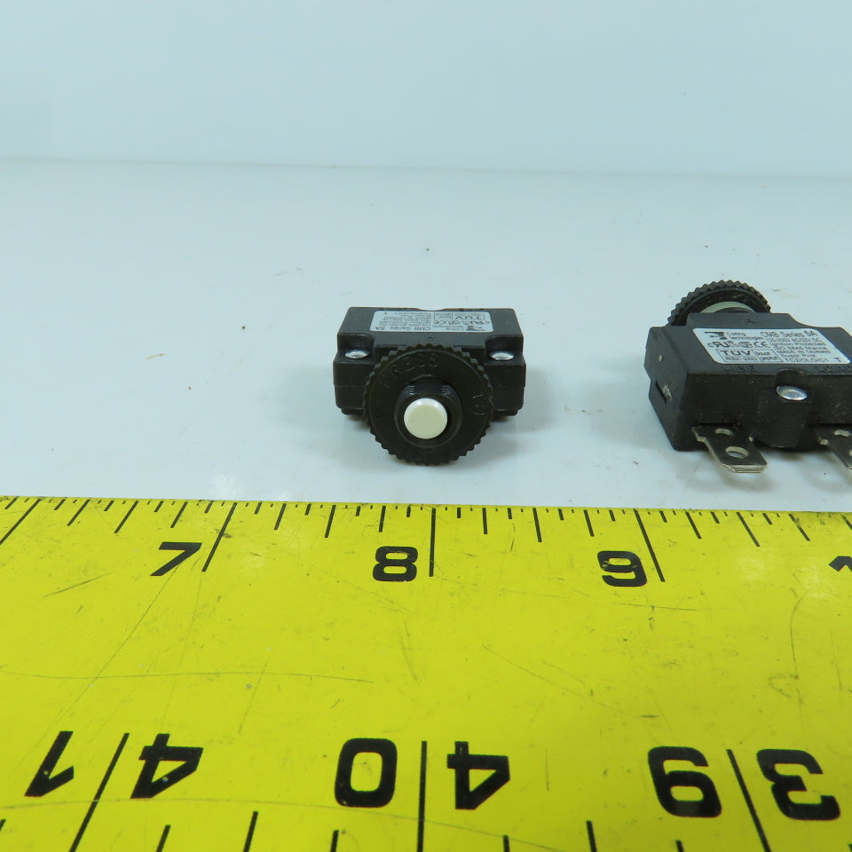 Carling Technologies CMB Series Push To Reset Boat Breaker 5A 250V AC Lot Of 5