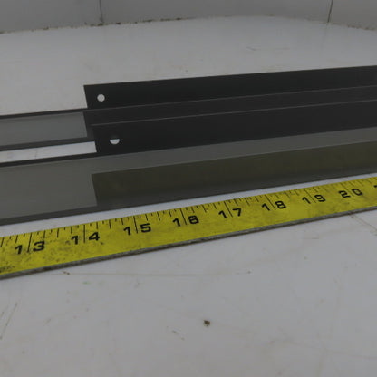 Stanley Vidmar 5-100-340-21 30" Cabinet Metal Base Cover Gray Lot of 2