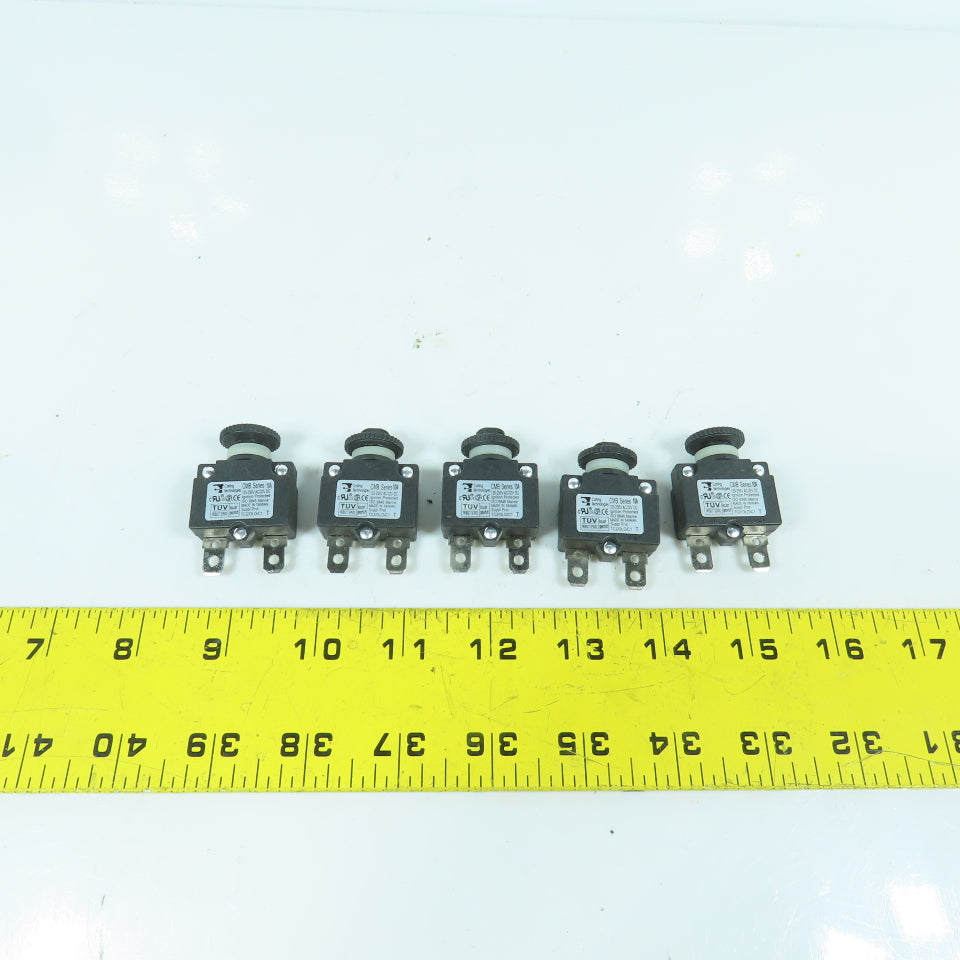 Carling Technologies CMB Series Push To Reset Boat Breaker 10A 250V AC Lot Of 5