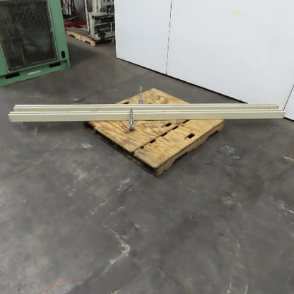 120" x 3-1/4" x 2-1/2" Steel Strut Channel With Trolleys Set Of 2