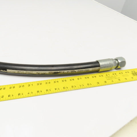 Parker 387TC-16 1" Hydraulic Hose 1" (-16) Female Swivel 59" OAL 3000PSI