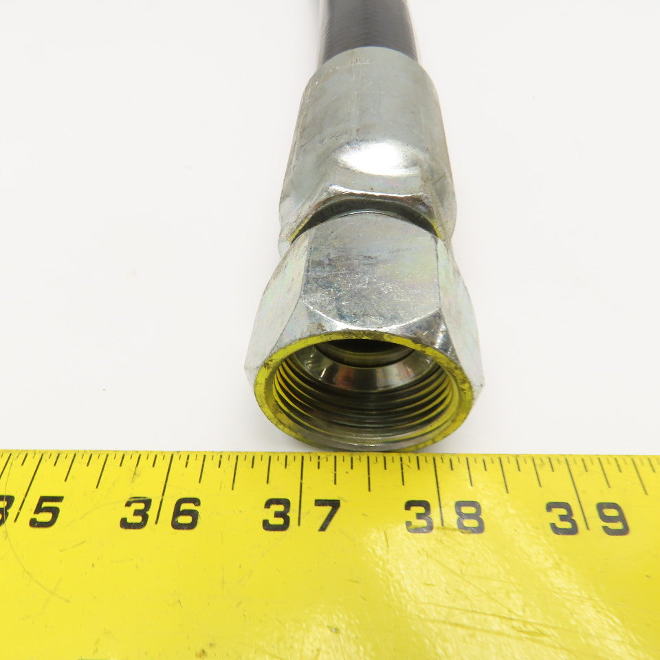 Parker 387TC-16 1" Hydraulic Hose 1" (-16) Female Swivel 59" OAL 3000PSI