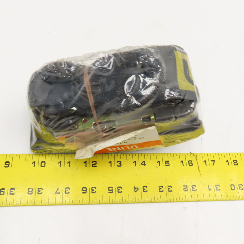 Uline H-9153 2" x 10' Retractable Ratchet Tie Down Strap