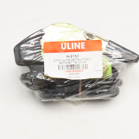 Uline H-9153 2" x 10' Retractable Ratchet Tie Down Strap