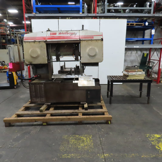 Wellsaw 14 15" x 18" Automatic Power Feed Horizontal Metal Bandsaw 480V 3PH
