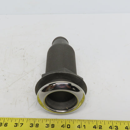 1-1/2" Thru Hull Scupper Drain 15° W/One Way Flap & Stainless Steel Ring Lot/36