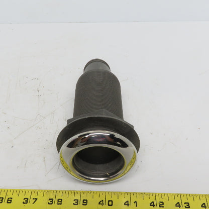 1-1/2" Thru Hull Scupper Drain 15° W/One Way Flap & Stainless Steel Ring Lot/36