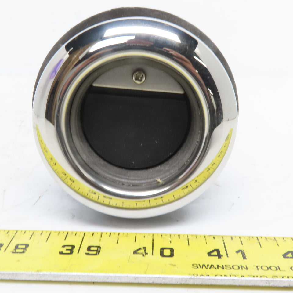 1-1/2" Thru Hull Scupper Drain 15° W/One Way Flap & Stainless Steel Ring Lot/36