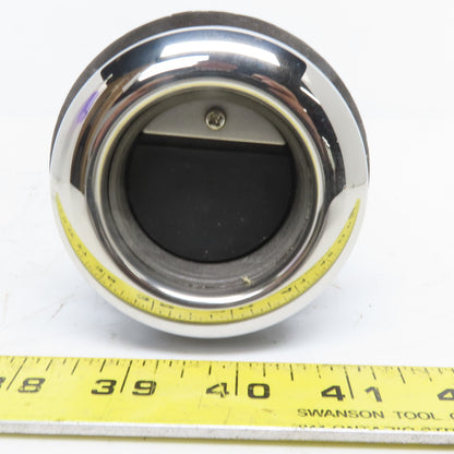 1-1/2" Thru Hull Scupper Drain 15° W/One Way Flap & Stainless Steel Ring Lot/36