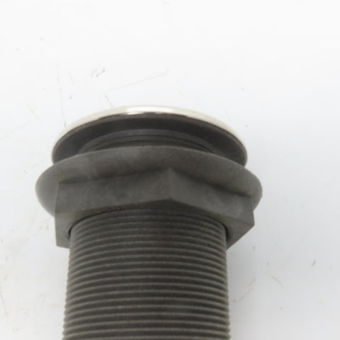 1-1/2" Thru Hull Scupper Drain 15° W/One Way Flap & Stainless Steel Ring Lot/36