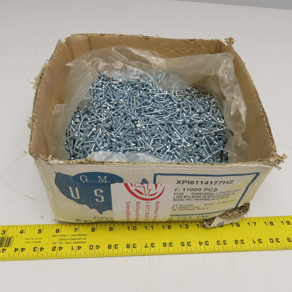 George Malcom XPI6114177HZ #6 x 1-1/4" Sheet Metal Pan Head Screw 22 Lbs.