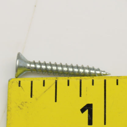 George Malcom XFF61Z #6 x 1" Sheet Metal Flat Head Screw Zinc 19 Lbs.