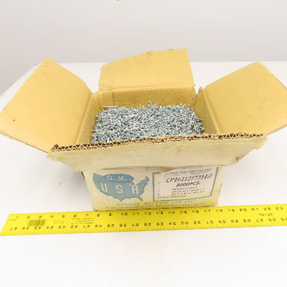 Global Link XPI6112177HZ #6 x 1-1/2" Sheet Metal Pan Head Screw Zinc 29 Lbs.