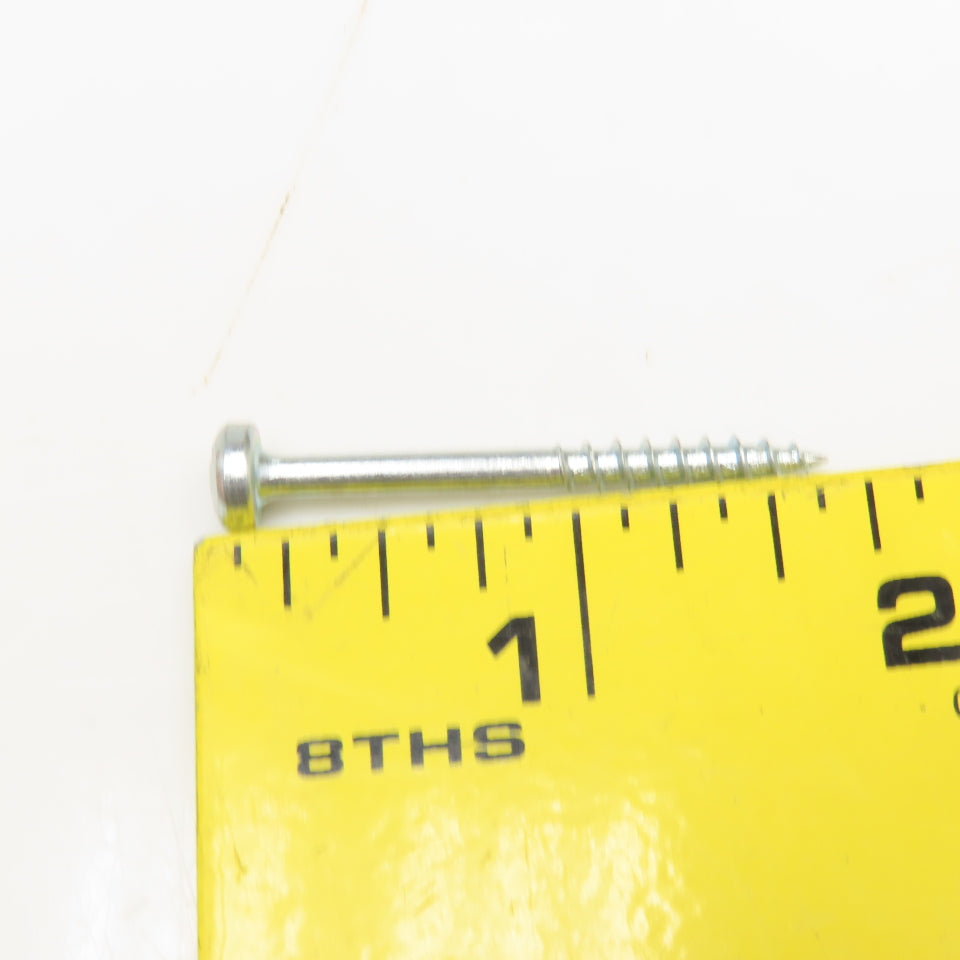 Global Link XPI6112177HZ #6 x 1-1/2" Sheet Metal Pan Head Screw Zinc 29 Lbs.