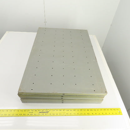 35-3/4"L x 24" D Heavy Duty Closed Clip Steel Drop-In Additional Shelfs Lot Of 5