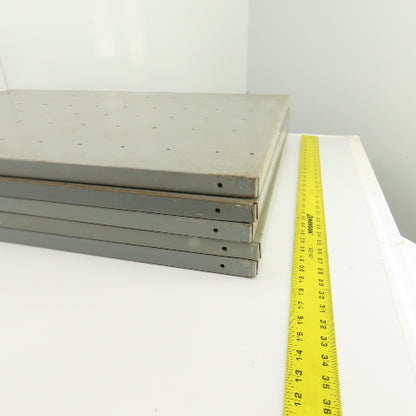 35-3/4"L x 24" D Heavy Duty Closed Clip Steel Drop-In Additional Shelfs Lot Of 5