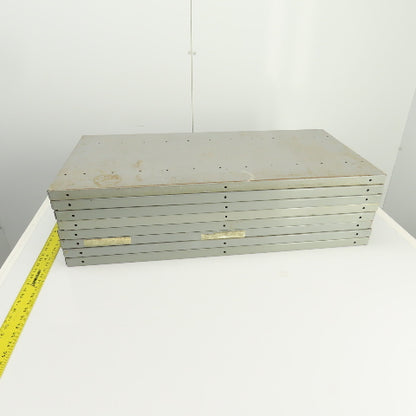 35-3/4"L x 18" D Heavy Duty Closed Clip Steel Drop-In Additional Shelfs Lot Of 8
