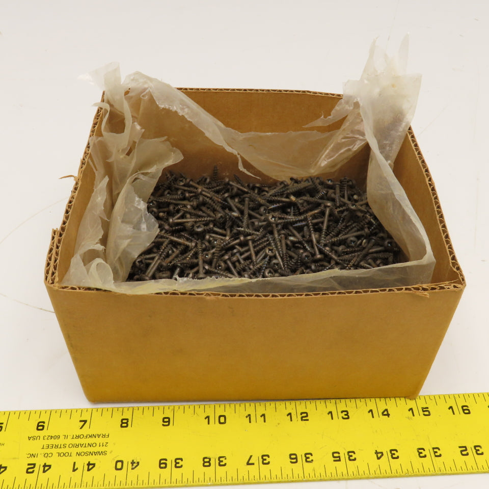 #6 x 1-1/4" Sheet Metal Pan Head Case Hardened Screw 6 Lbs.