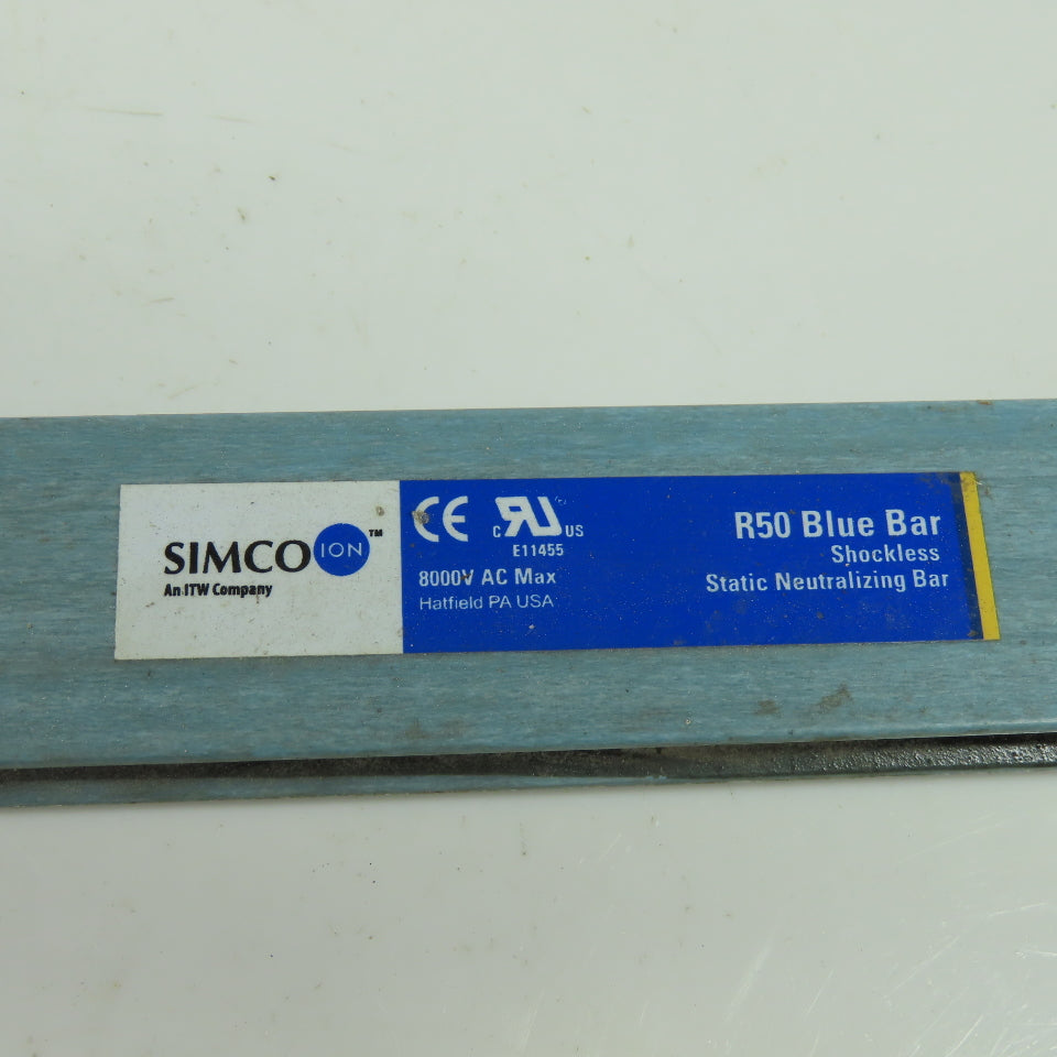 Simco R50 8000V AC Max Blue Bar Shockless Neutralizing Bar