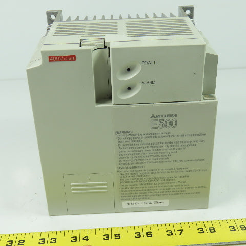 Mitsubishi FR-E540-0.75-NA 1HP AC Inverter Drive 380-480VAC Input 2.6A Output