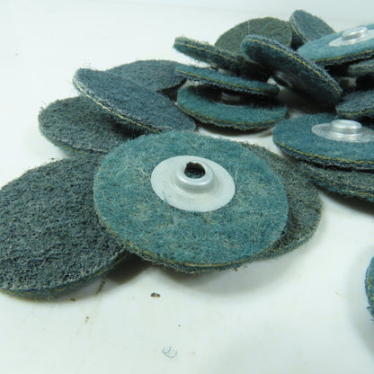 Preferred Abrasives 53445 Type S 2" Surface Conditioning Q-Lock Discs Lot Of 50