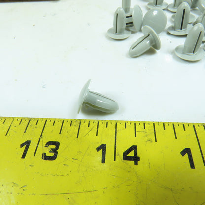Guidon 5/8" OAL Plastic Button Head Push-In Trim Panel Rivet Clip Lot Of 5300