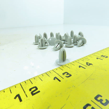 Guidon 5/8" OAL Plastic Button Head Push-In Trim Panel Rivet Clip Lot Of 5300