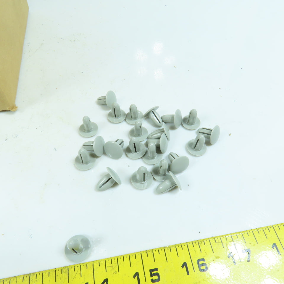 Guidon 5/8" OAL Plastic Button Head Push-In Trim Panel Rivet Clip Lot Of 5300
