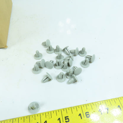 Guidon 5/8" OAL Plastic Button Head Push-In Trim Panel Rivet Clip Lot Of 5300