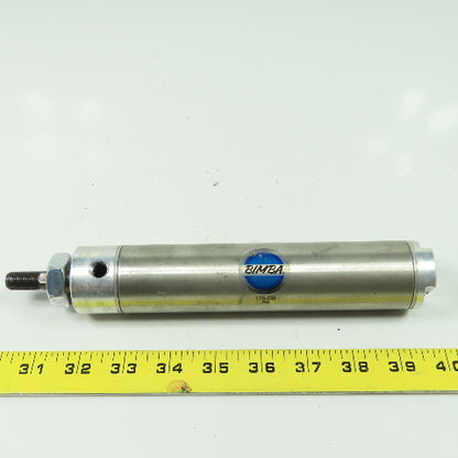 Bimba 175-DB 1-1/2" Bore Double Acting Pneumatic Air Cylinder 5"Stroke 7/16" RD