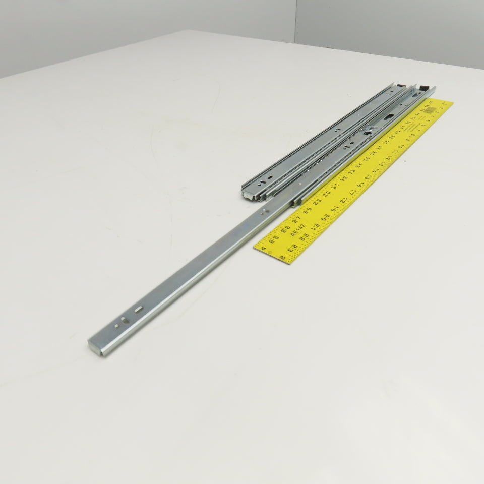 George Malcom DS94622 22" Full Extension Ball Bearing Drawer Slide Set