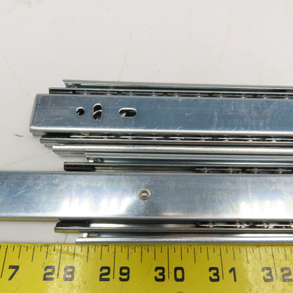 George Malcom DS94622 22" Full Extension Ball Bearing Drawer Slide Set