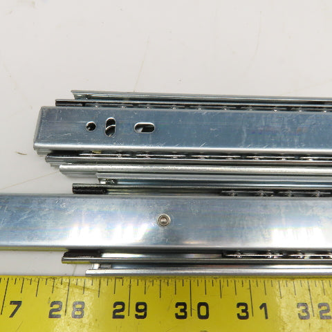 George Malcom DS94622 22" Full Extension Ball Bearing Drawer Slide Set