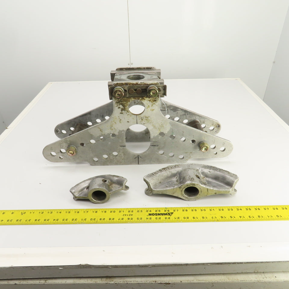 Blackhawk Z1200 Pipe & Conduit Bender Frame With 2 Dies 3/4" Z1202 1-1/4" Z1204