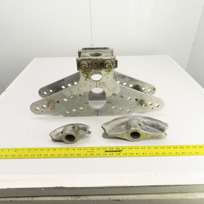 Blackhawk Z1200 Pipe & Conduit Bender Frame With 2 Dies 3/4" Z1202 1-1/4" Z1204