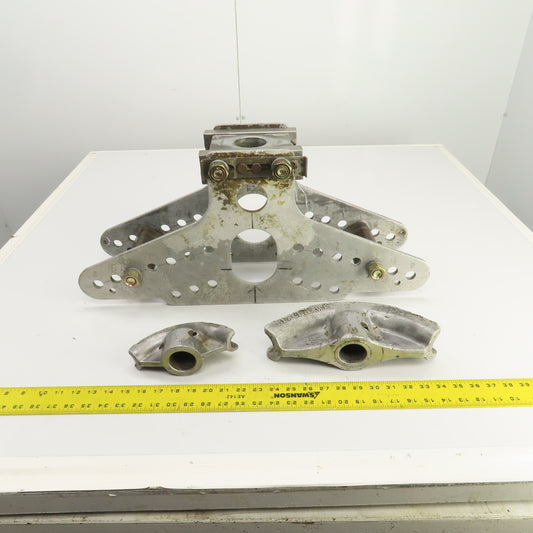 Blackhawk Z1200 Pipe & Conduit Bender Frame With 2 Dies 3/4" Z1202 1-1/4" Z1204