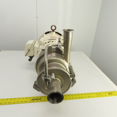APV W+30/30 15HP Stainless Self-Priming Centrifugal Pump 230/460V 3PH 3530RPM
