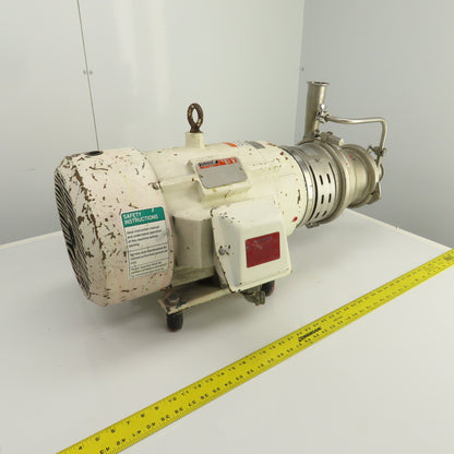 APV W+30/30 15HP Stainless Self-Priming Centrifugal Pump 230/460V 3PH 3530RPM