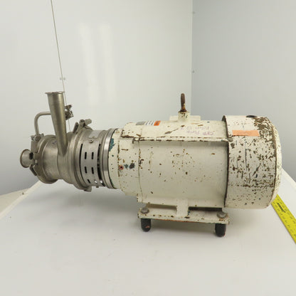 APV W+30/30 15HP Stainless Self-Priming Centrifugal Pump 230/460V 3PH 3530RPM