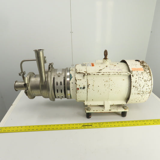 APV W+30/30 15HP Stainless Self-Priming Centrifugal Pump 230/460V 3PH 3530RPM