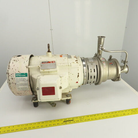 APV W+30/30 15HP Stainless Self-Priming Centrifugal Pump 230/460V 3PH 3530RPM