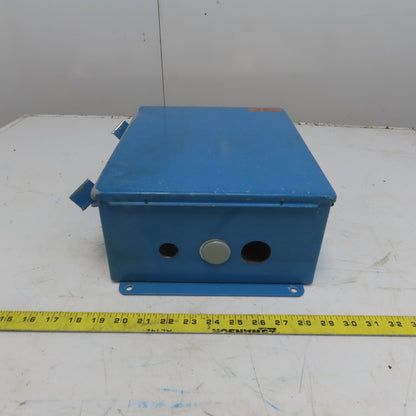 Hoffmann A-1210CH 14" x 12" x 5" NEMA 12,13 Electrical Enclosure W/ Back Plate