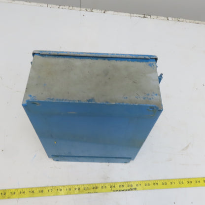 Hoffmann A-1210CH 14" x 12" x 5" NEMA 12,13 Electrical Enclosure W/ Back Plate