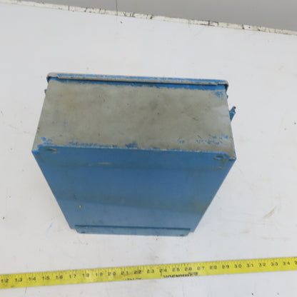 Hoffmann A-1210CH 14" x 12" x 5" NEMA 12,13 Electrical Enclosure W/ Back Plate