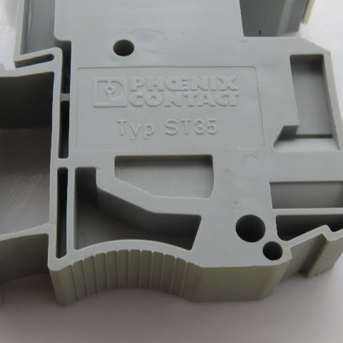 Phoenix Contact 3036178 ST-35 Din Ril Feed-Through Terminal Block Gray Lot of 6