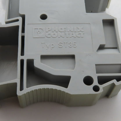 Phoenix Contact 3036178 ST-35 Din Ril Feed-Through Terminal Block Gray Lot of 6